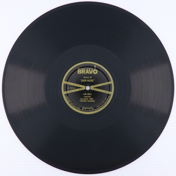 Bravo Pops Symphony Orchestra South Pacific & Oklahoma 1959 LP Record Bravo K103 - Picture 9 of 16
